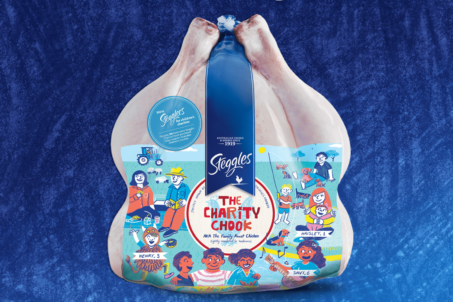 Steggles charity Chook