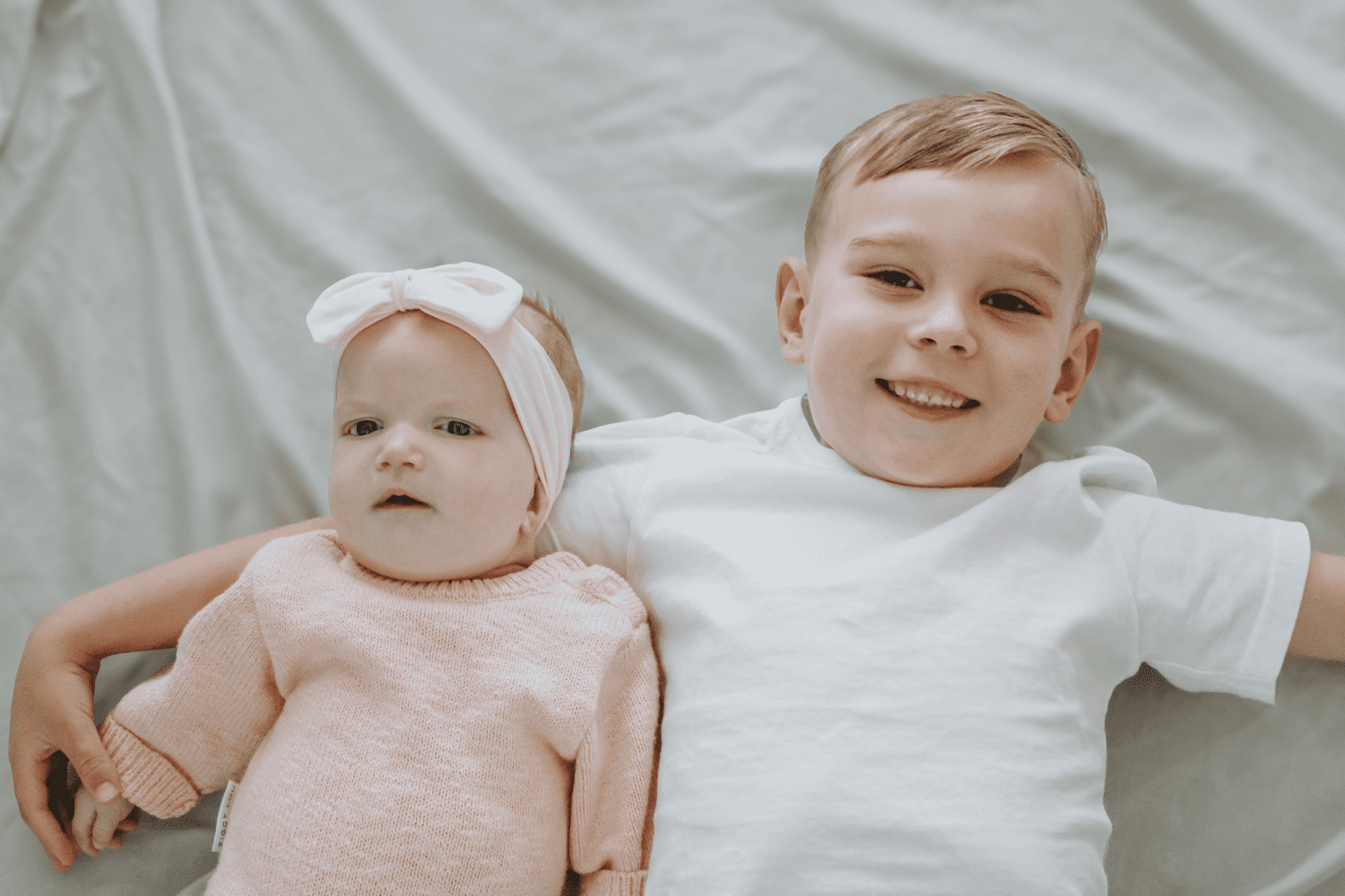 Haisley and her brother