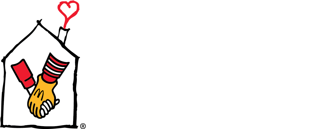 Ronald McDonald House Australia Logo white